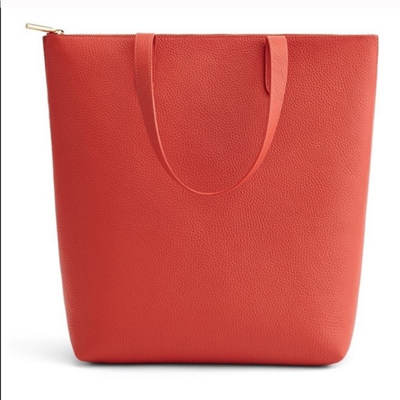 Cuyana Handbags - 🎃LAST CHANCE 🎃Cuyana Tall Zipper Tote / Blood Orange